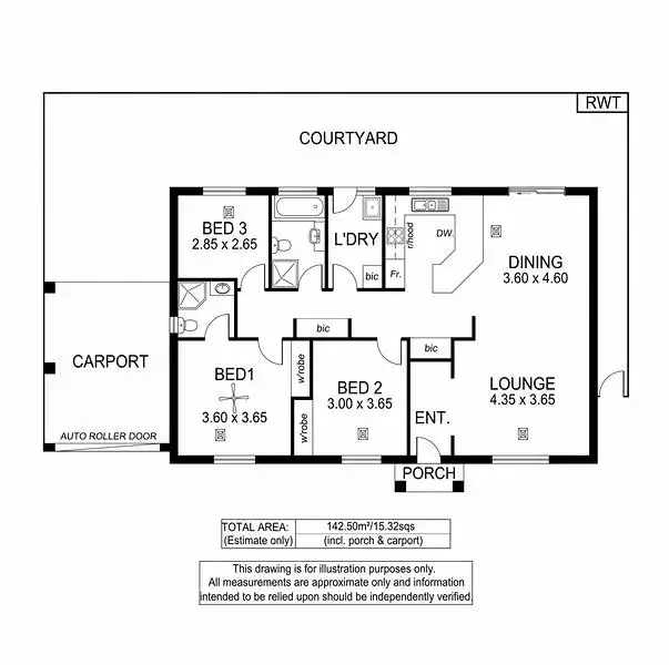 Floorplan of Homely house listing, 10A Woodland Road, Mitchell Park SA 5043