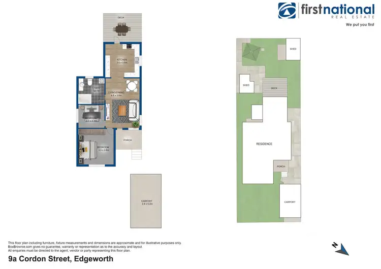 Floorplan of Homely house listing, 9A Corden Street, Edgeworth NSW 2285