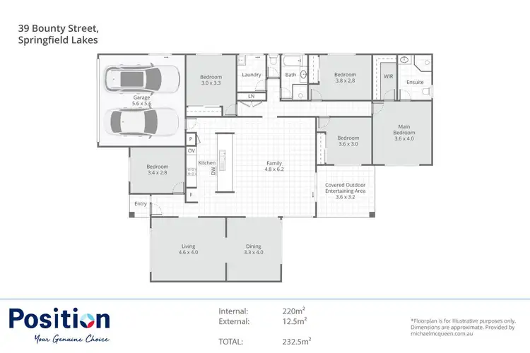 Floorplan of Homely house listing, 39 Bounty Street, Springfield Lakes QLD 4300