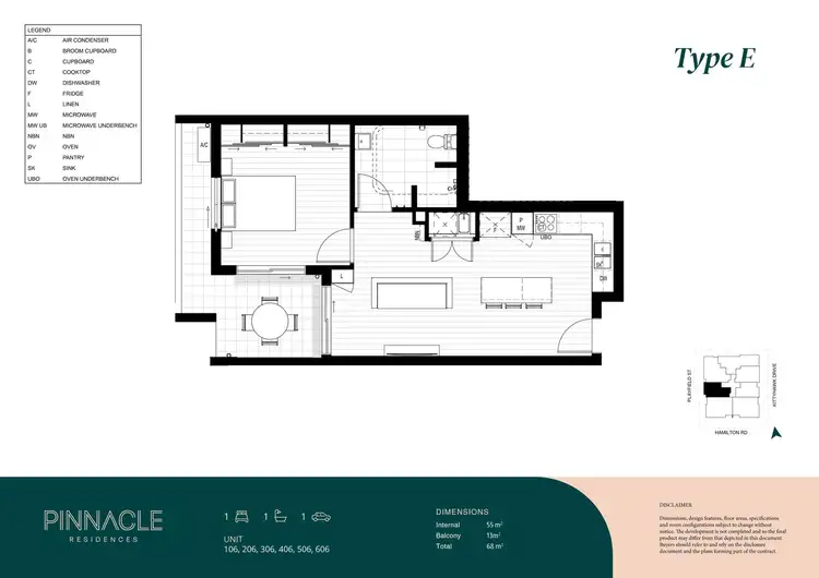 Floorplan of Homely house listing, 106/9 Playfield, Chermside QLD 4032