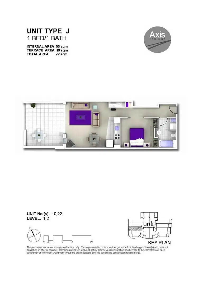 Floorplan of Homely house listing, 10/186 Moggill Road, Taringa QLD 4068