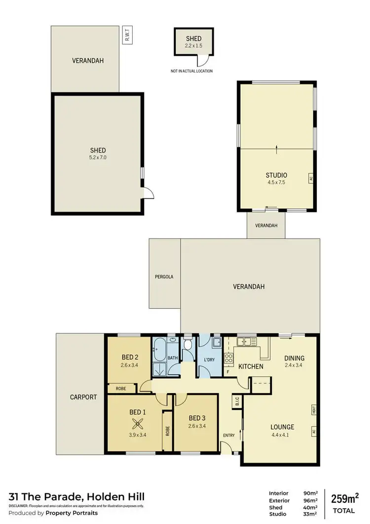 Floorplan of Homely house listing, 31 The Parade, Holden Hill SA 5088