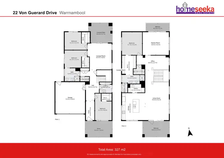 Floorplan of Homely house listing, 22 Von Guerard Boulevard, Warrnambool VIC 3280