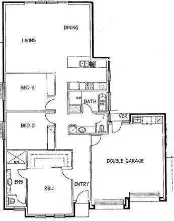 Floorplan of Homely house listing, 18 Crozier Terrace, Oaklands Park SA 5046