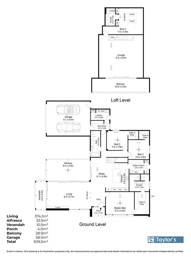 Floorplan of Homely house listing, 2 Osborne Road, North Haven SA 5018