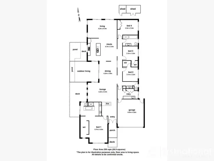 Floorplan of Homely house listing, 24 Montpelier Drive, Berwick VIC 3806