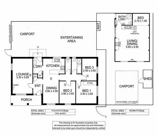 Floorplan of Homely house listing, 18 Allinga Road, Morphett Vale SA 5162