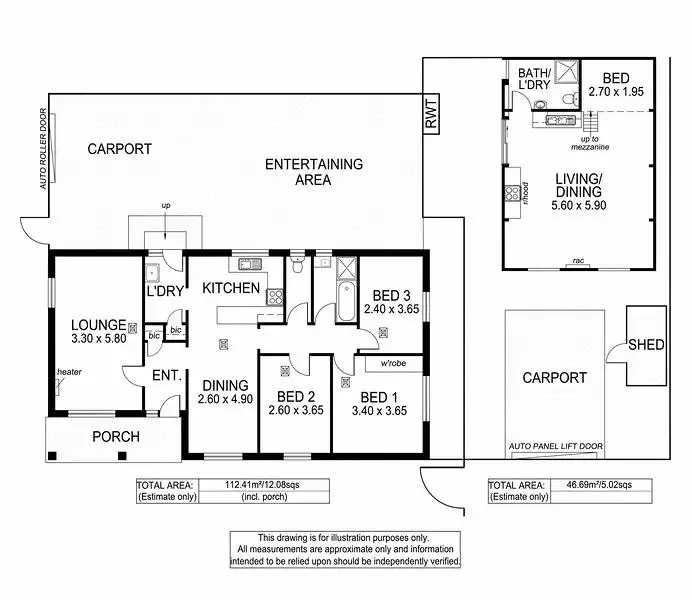 Floorplan of Homely house listing, 18 Allinga Road, Morphett Vale SA 5162