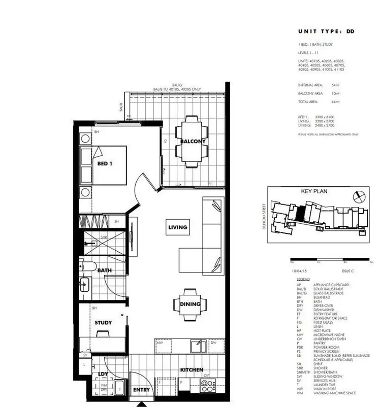 Floorplan of Homely house listing, 41005/50 Duncan Street, West End QLD 4101