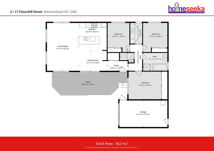 Floorplan of Homely house listing, 2/17 Churchill Street, Warrnambool VIC 3280