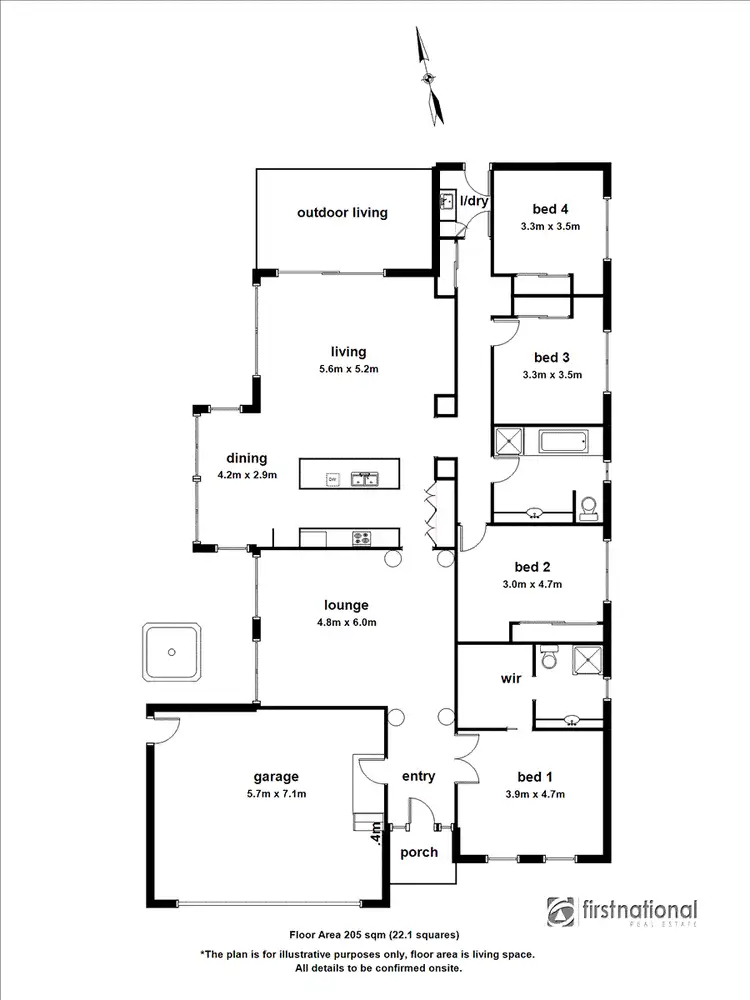 Floorplan of Homely house listing, 29 Grange Circuit, Beaconsfield VIC 3807