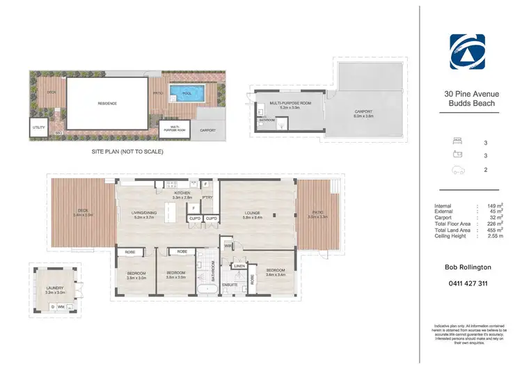 Floorplan of Homely house listing, 30 Pine Avenue, Surfers Paradise QLD 4217