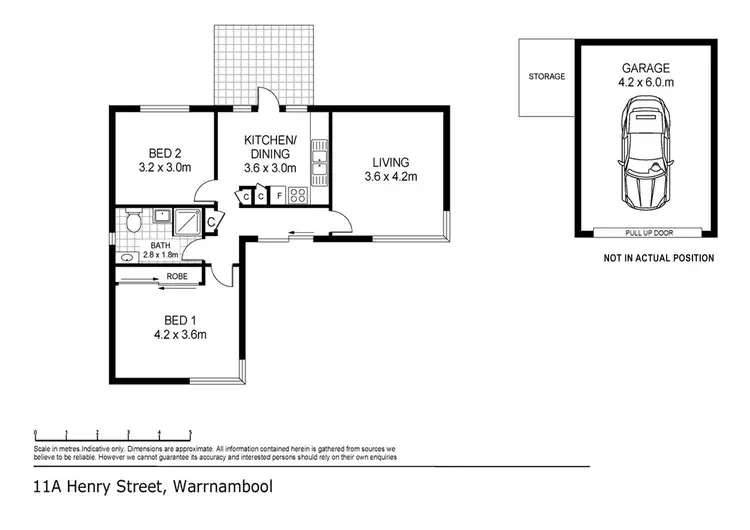 Floorplan of Homely house listing, 11A Henry Street, Warrnambool VIC 3280