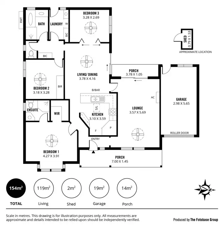 Floorplan of Homely house listing, 8 Walkers Road, Somerton Park SA 5044