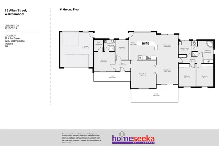 Floorplan of Homely house listing, 28 Allan Street, Warrnambool VIC 3280