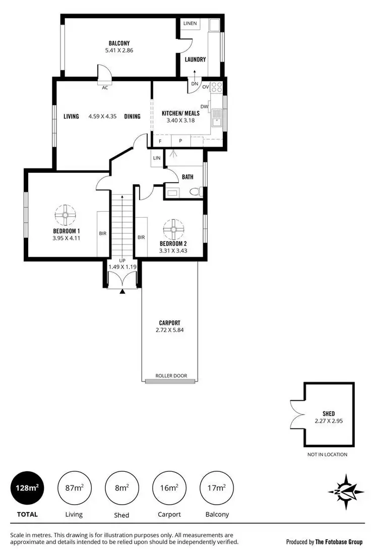 Floorplan of Homely unit listing, 69 Byre Avenue, Warradale SA 5046