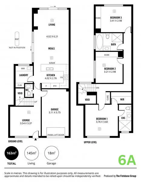 Floorplan of Homely house listing, 6A & 6B Reid Street, Seacombe Gardens SA 5047