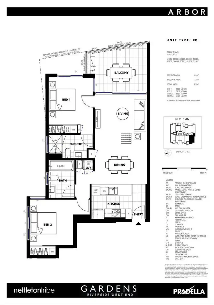 Floorplan of Homely house listing, 30408/40 Duncan Street, West End QLD 4101