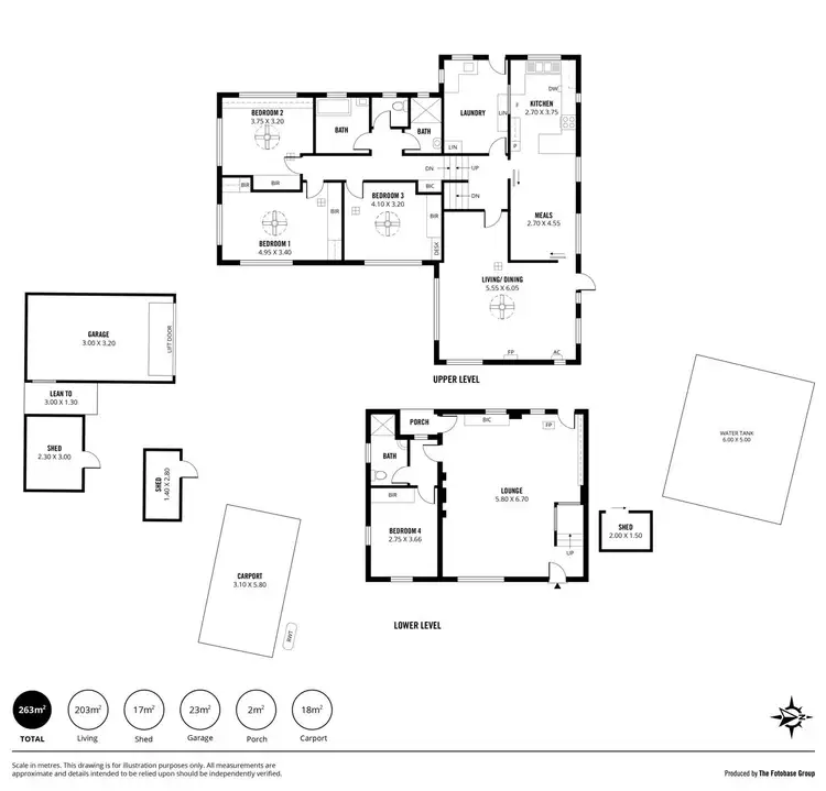 Floorplan of Homely house listing, 18-20 Sun Valley Drive, Glenalta SA 5052