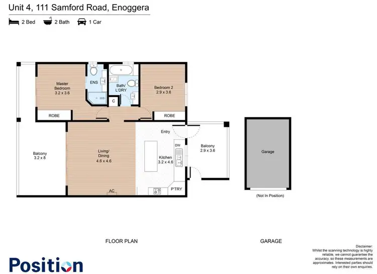 Floorplan of Homely house listing, 4/111 Samford Road, Enoggera QLD 4051