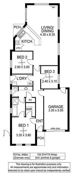 Floorplan of Homely house listing, 16a Glamis Avenue, Seacombe Gardens SA 5047