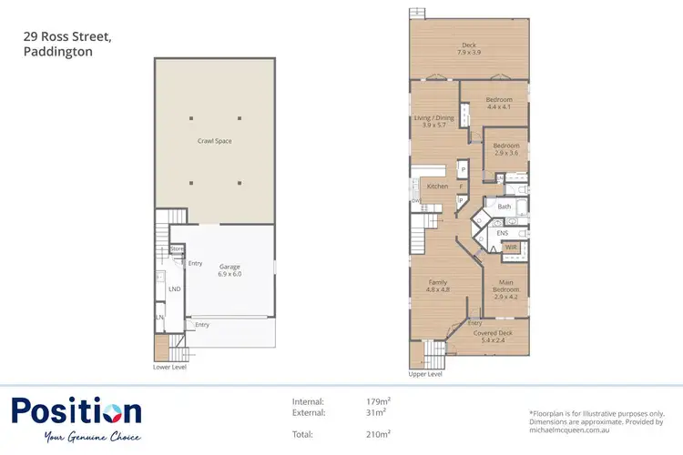 Floorplan of Homely house listing, 29 Ross Street, Paddington QLD 4064