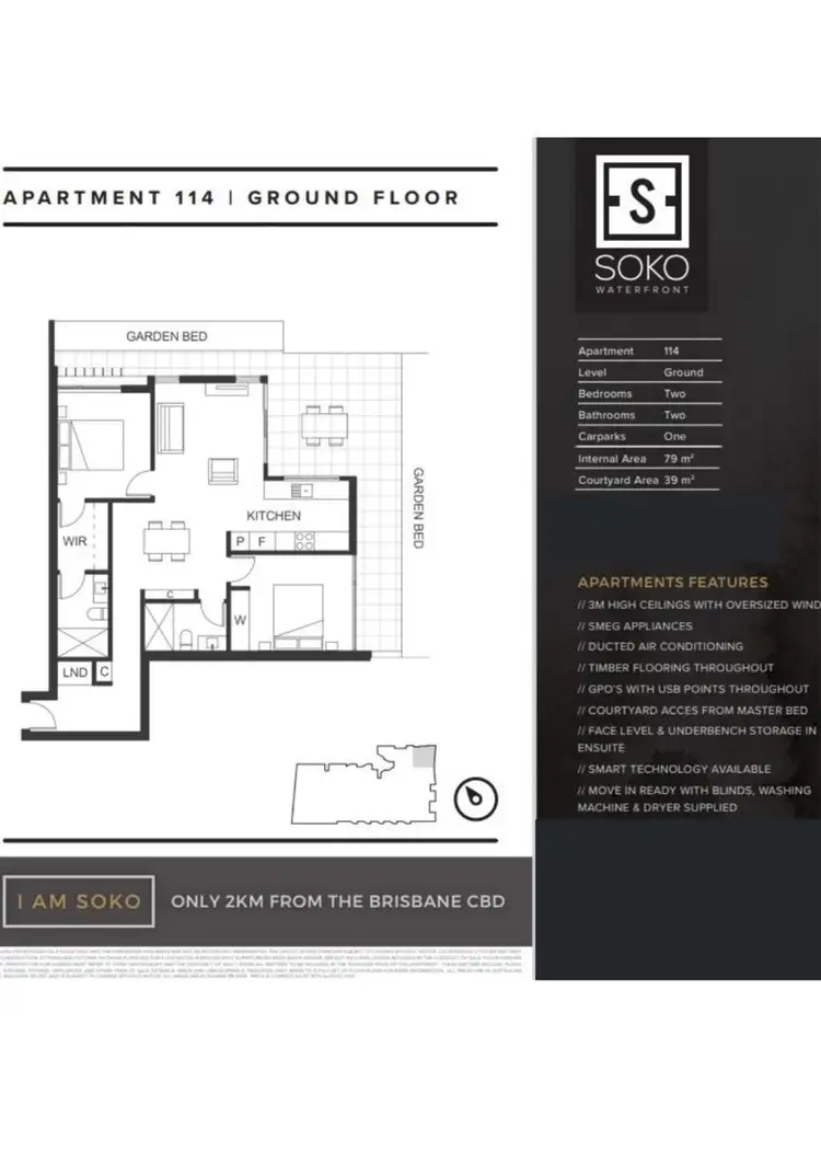 Floorplan of Homely house listing, 114/17-21 Duncan Street, West End QLD 4101