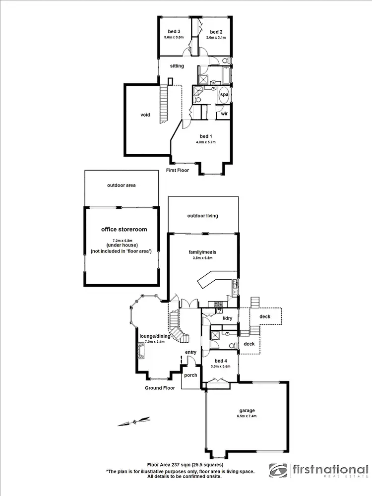 Floorplan of Homely house listing, 19 Cara Crescent, Berwick VIC 3806