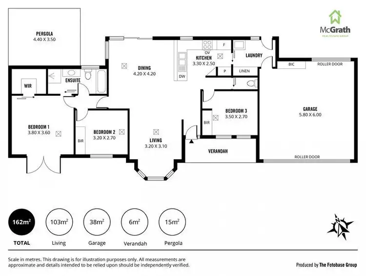 Floorplan of Homely house listing, 26C Hulbert Street, Hove SA 5048