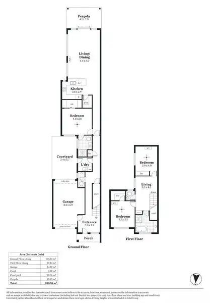 Floorplan of Homely house listing, 50A Kildonan Road, Warradale SA 5046