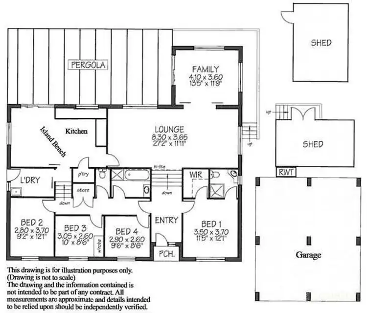 Floorplan of Homely house listing, 13 Ellis Avenue, Eden Hills SA 5050