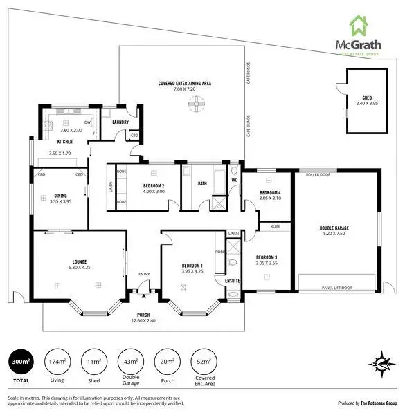 Floorplan of Homely house listing, 78 Pine Avenue, Novar Gardens SA 5040