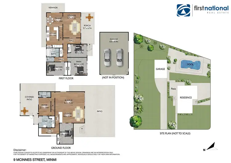 Floorplan of Homely house listing, 9 McInnes Street, Minmi NSW 2287
