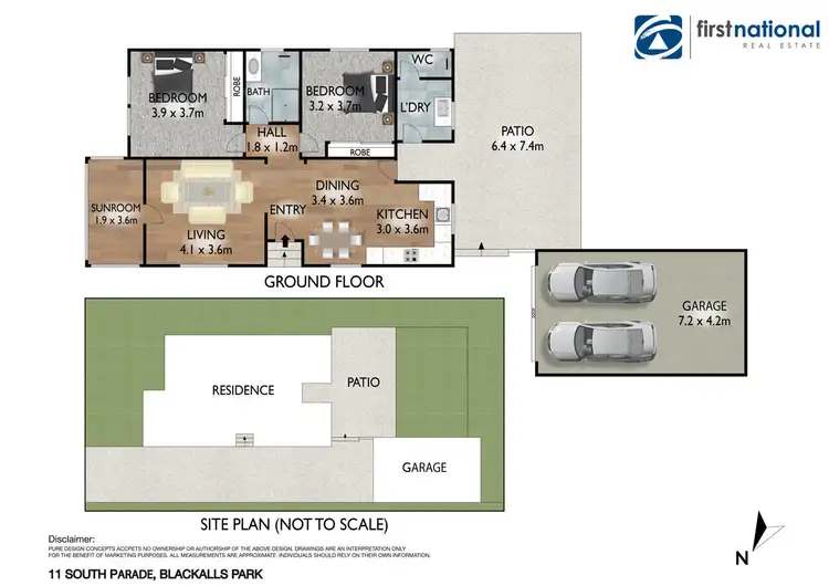 Floorplan of Homely house listing, 11 South Parade, Blackalls Park NSW 2283