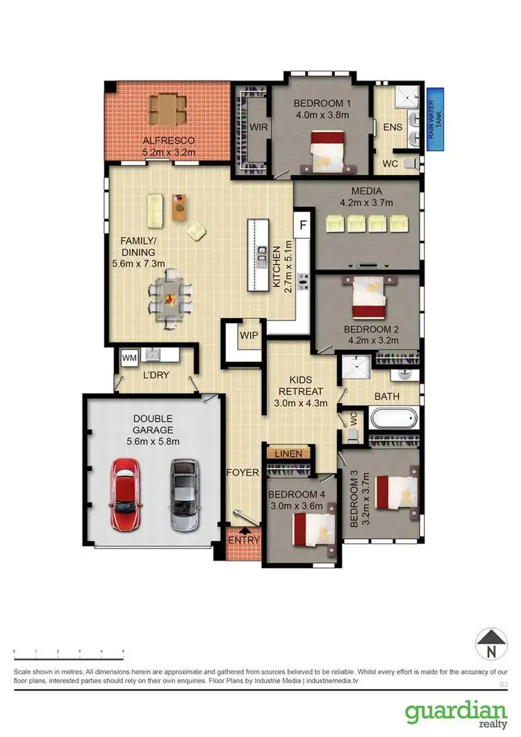 Floorplan of Homely house listing, 44 The Cedars Avenue, Pitt Town NSW 2756