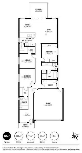 Floorplan of Homely house listing, 5 Galloway Road, Christies Beach SA 5165