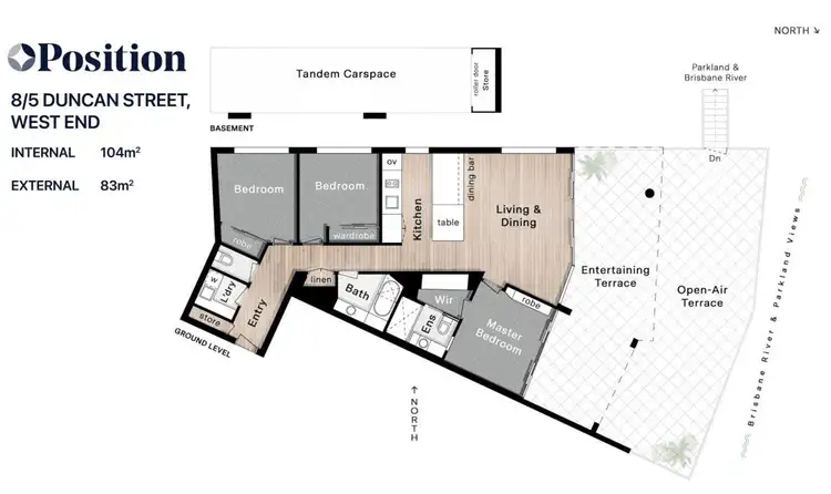 Floorplan of Homely house listing, 8/5 Duncan Street, West End QLD 4101
