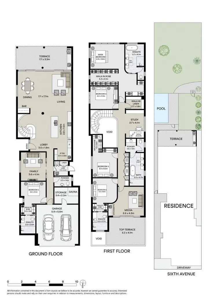 Floorplan of Homely house listing, 51 Sixth Avenue, St Lucia QLD 4067