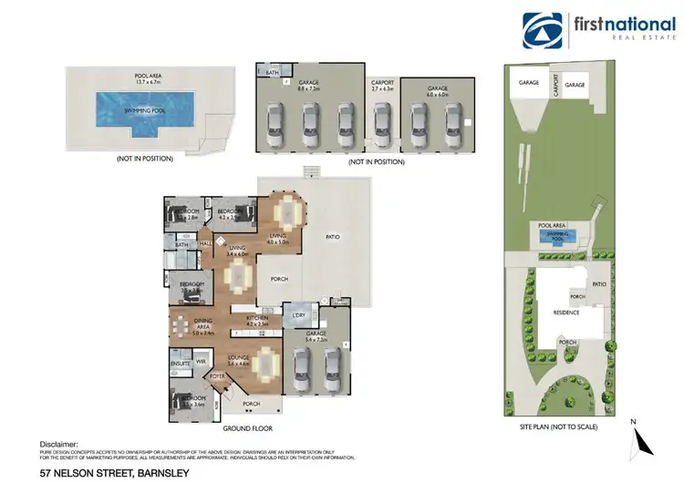 Floorplan of Homely house listing, 57 Nelson Street, Barnsley NSW 2278