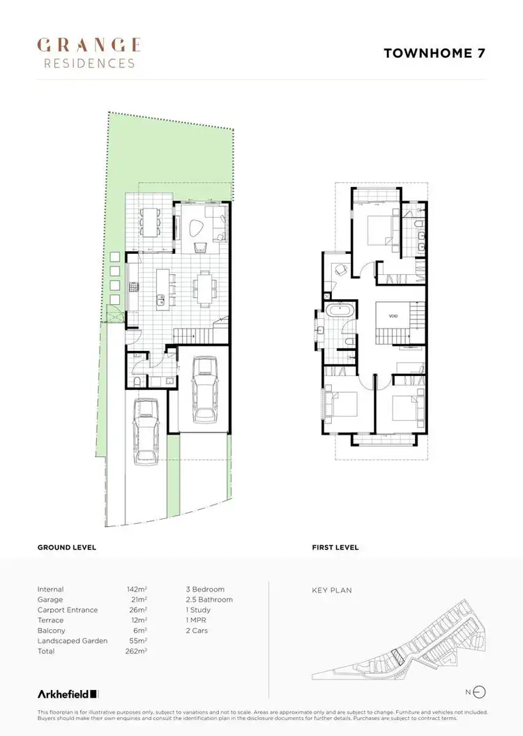 Floorplan of Homely townhouse listing, 7/41 Agincourt Street, Grange QLD 4051