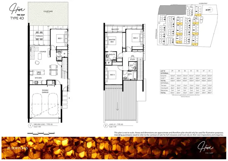 Floorplan of Homely townhouse listing, 29/66 Illowra Street, The Gap QLD 4061