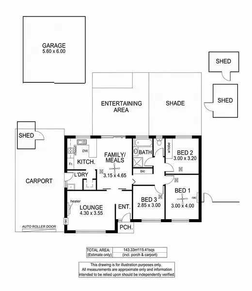 Floorplan of Homely house listing, 10 Summerford Road, Aberfoyle Park SA 5159