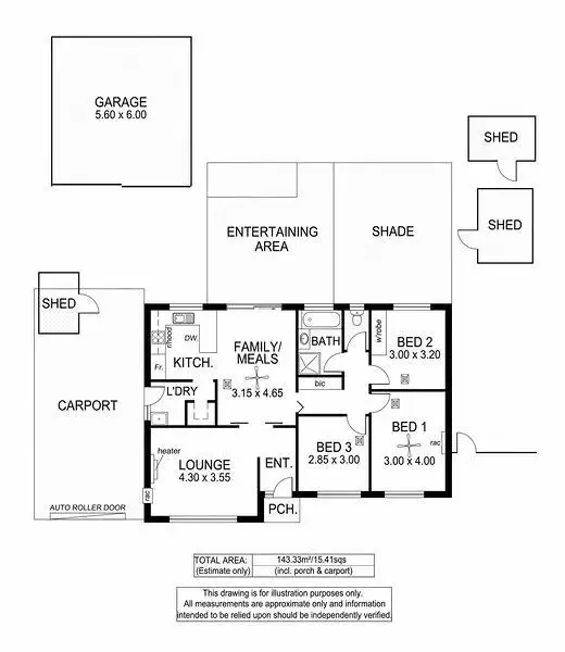 Floorplan of Homely house listing, 10 Summerford Road, Aberfoyle Park SA 5159