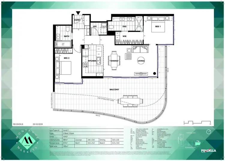 Floorplan of Homely house listing, 10101/405 Montague Road, West End QLD 4101