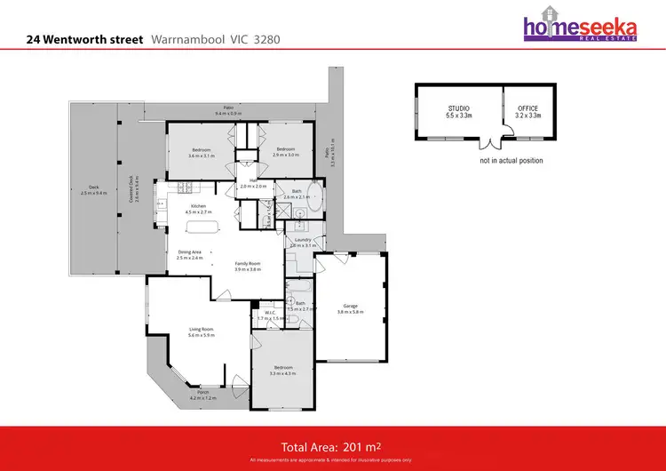 Floorplan of Homely house listing, 24 Wentworth Street, Warrnambool VIC 3280