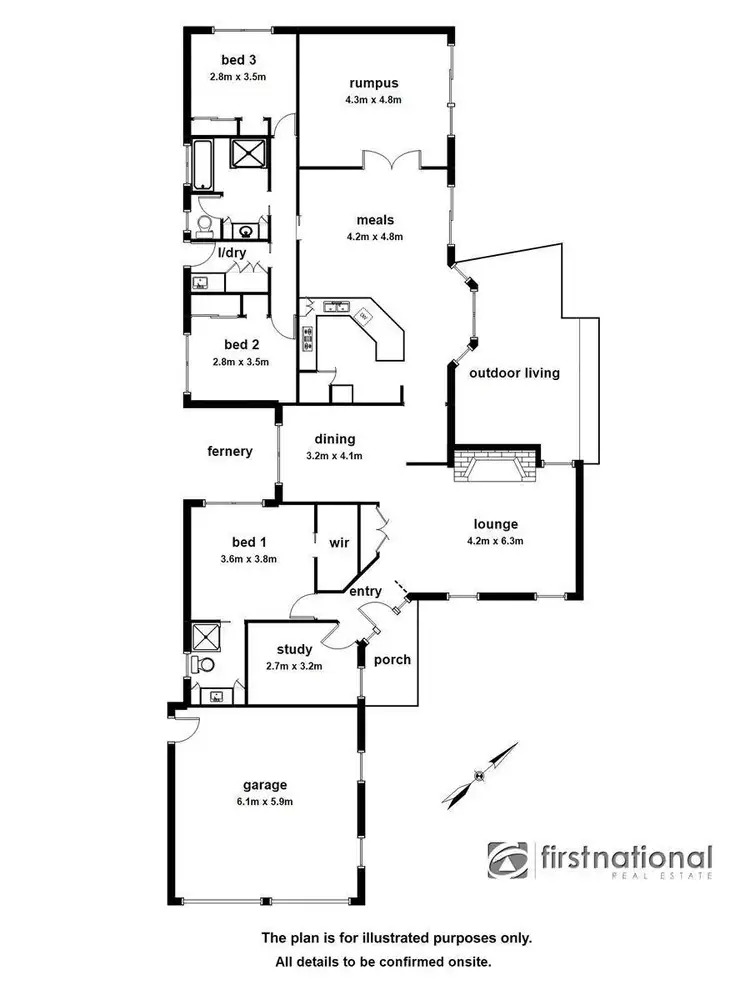 Floorplan of Homely house listing, 2 Mary Court, Berwick VIC 3806