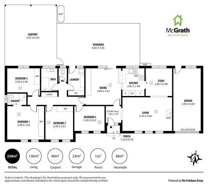 Floorplan of Homely house listing, 8 Eugenia Crescent, Blackwood SA 5051
