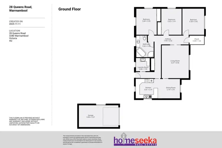 Floorplan of Homely house listing, 28 Queens Road, Warrnambool VIC 3280