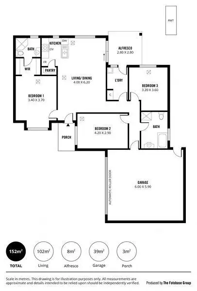 Floorplan of Homely house listing, 9B Renown Avenue, Clovelly Park SA 5042