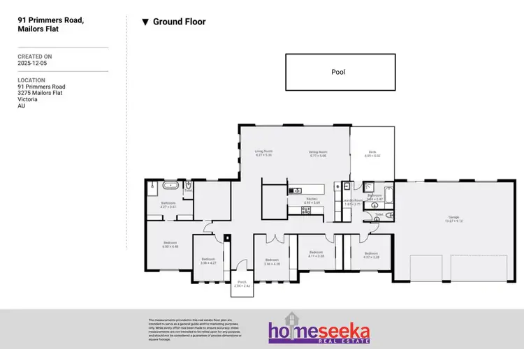 Floorplan of Homely house listing, 91 Primmers Road, Mailors Flat VIC 3275